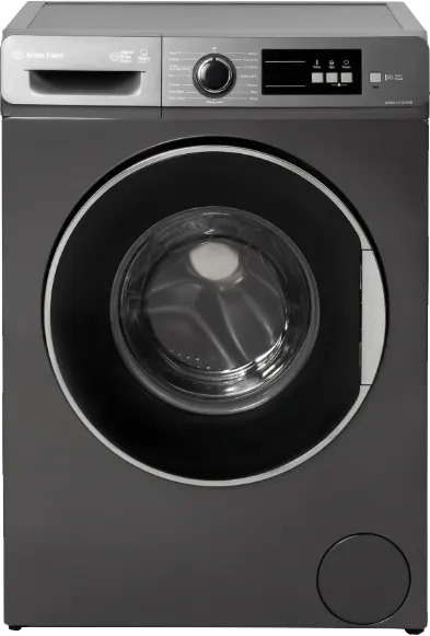 White Point Front Load Inverter Washing Machine, 7 Kg, Graphite Black - WPW71015DSWB