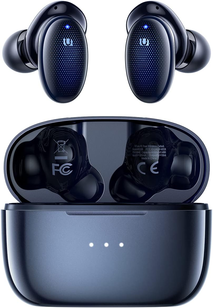 Wireless earbuds with 4 microphones hotsell