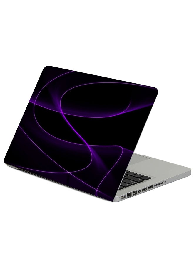 Waves Lines Printed Sticker for Laptop 15 Inch - LWAPLS-20303000092