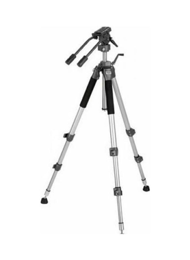 Weifeng Professional Camera Tripod, Black and Silver - WF-6702