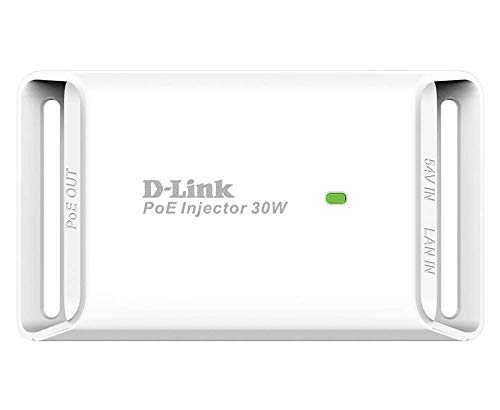 D-Link Gigabit PoE Injector, 1 Port, White - DPE-301GI