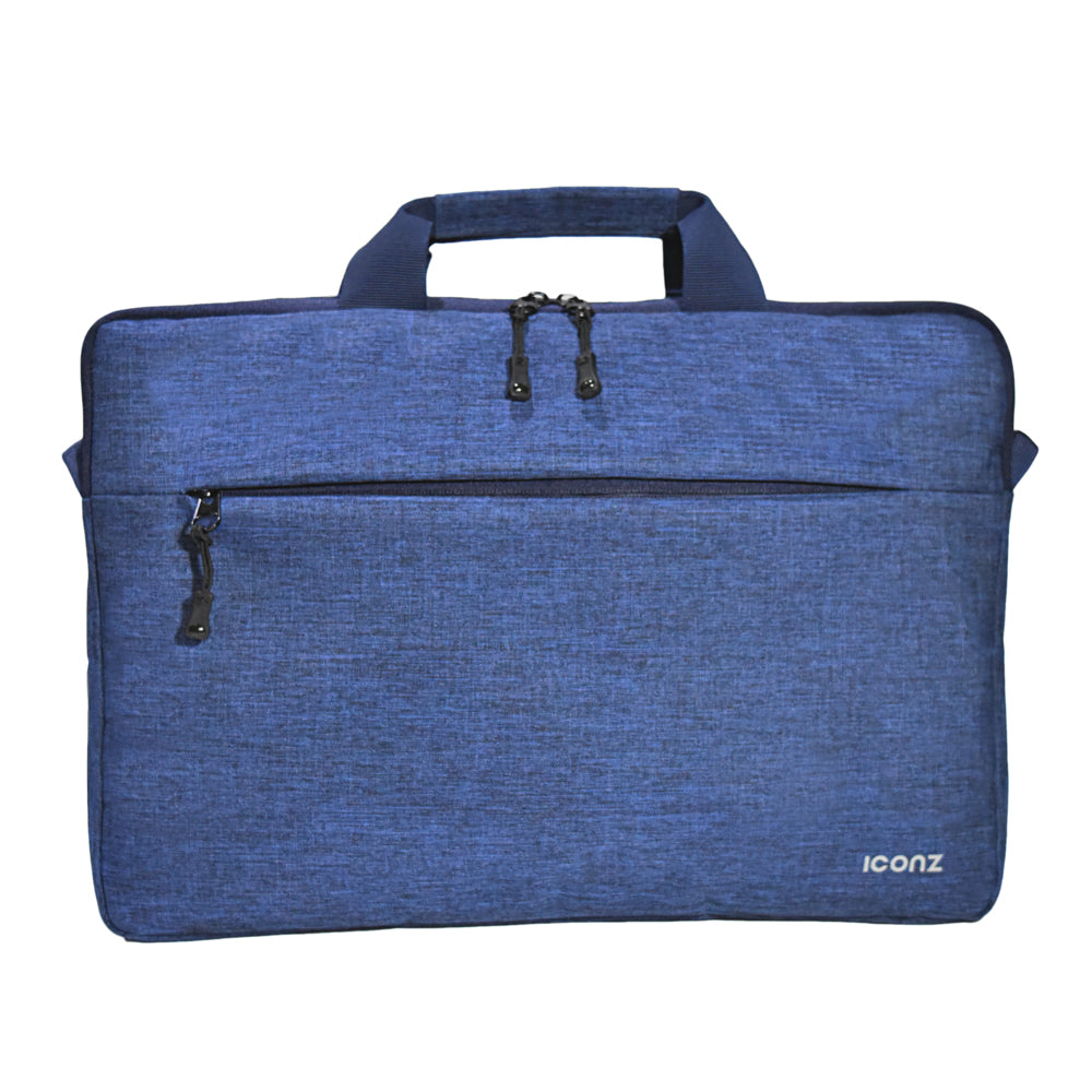 Iconz London Laptop Bag for 15.6 Inch Laptops, Blue - 3045