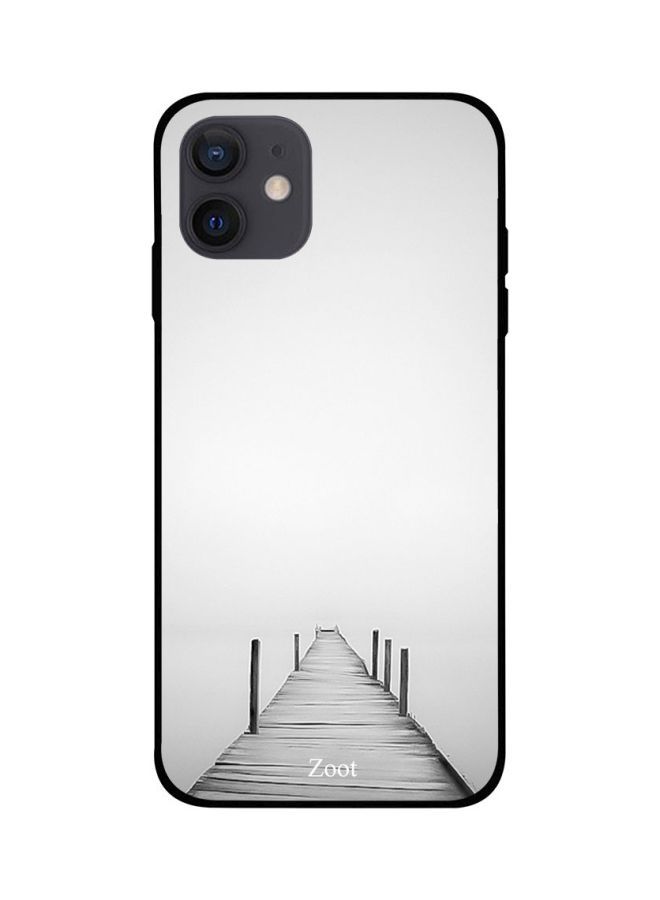 Grey Sea Way Printed Back Cover for Apple iPhone 12 Mini