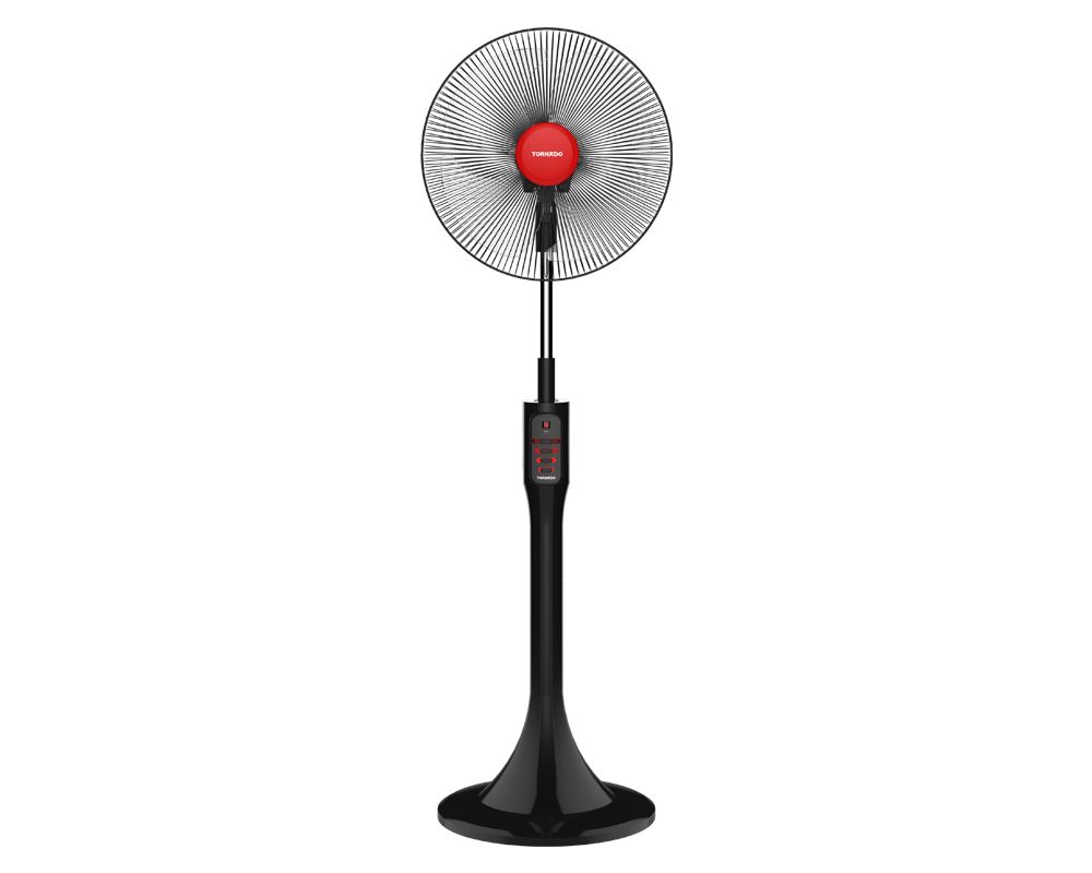 Tornado Stand Fan 16 Inch, 4 Blades, Black - EFS-111M