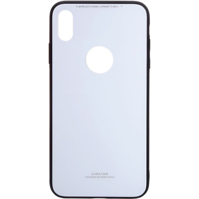 Armor Glass Back Cover For Apple iPhone XS - White
