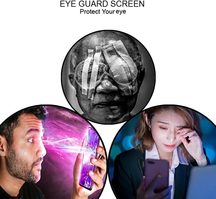 Armor Anti Blue Light Screen Protector For Xiaomi Mi 10T - Transparent