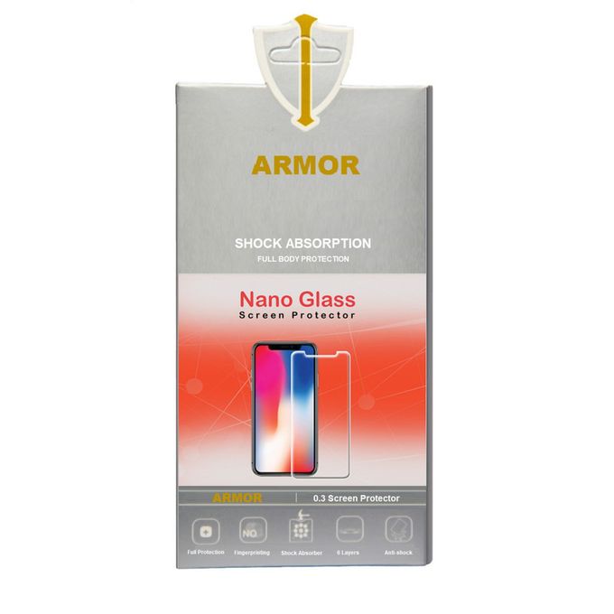 Armor Nano Glass Screen Protector for Realme C12 - Transparent
