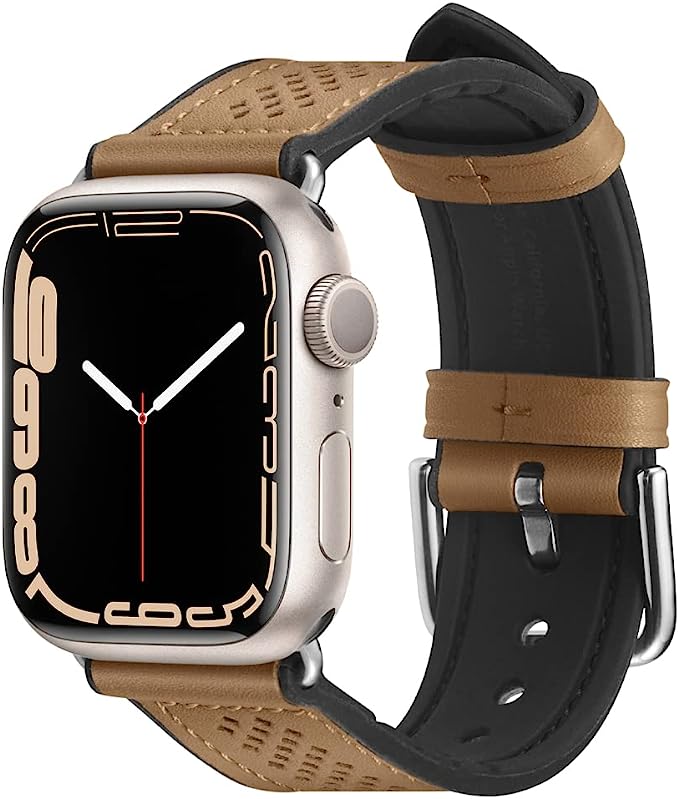 Spigen Retro Fit Designed for Apple Watch Band Series 8/7 (41mm), Series SE2/6/SE/5/4 (40mm) and Series 3/2/1 (38mm)