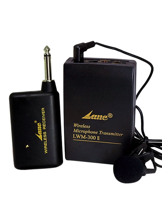 Lane Wireless Microphone System, Black - Lwm-300 Ii