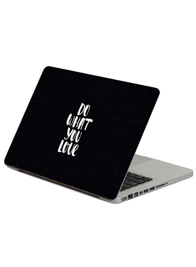 Inscription Text Printed Laptop sticker 13.3 inch