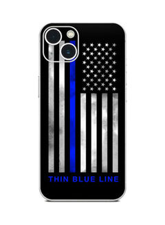 Thin Blue Line Skin For Apple Iphone 13