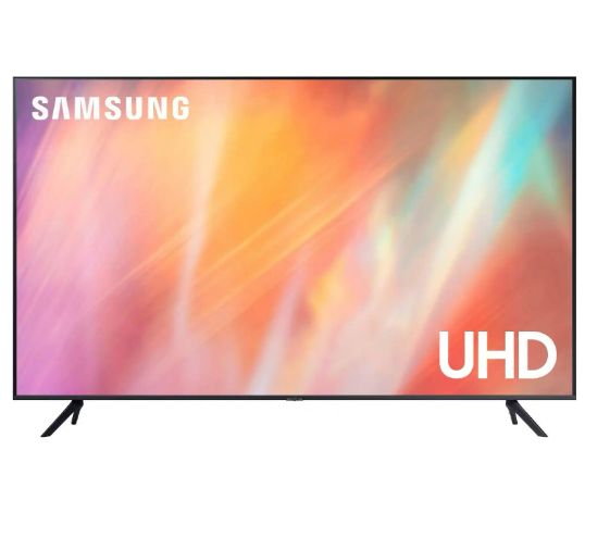 Samsung 50 Inch 4K UHD Smart LED TV with Built-in Receiver, Black - 50CU7000