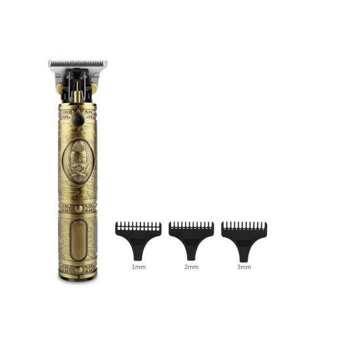 VGR Rechargeable Hair Clipper, Gold - V-085, with Gift Bag