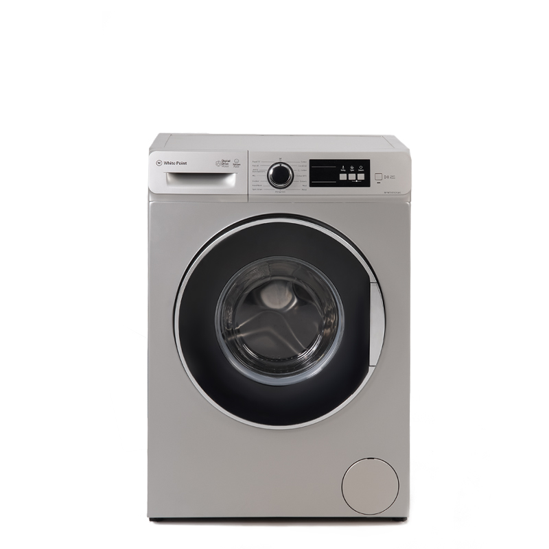 White Point Front Load Inverter Washing Machine, 8 Kg, Silver - WPW81015DSWS