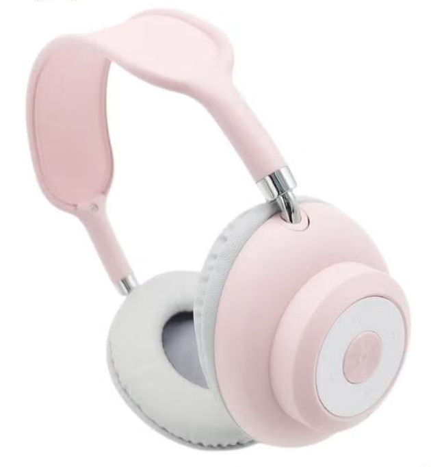 Sodo Over-Ear Wireless Headphone with Microphone, Pink- SD- 706