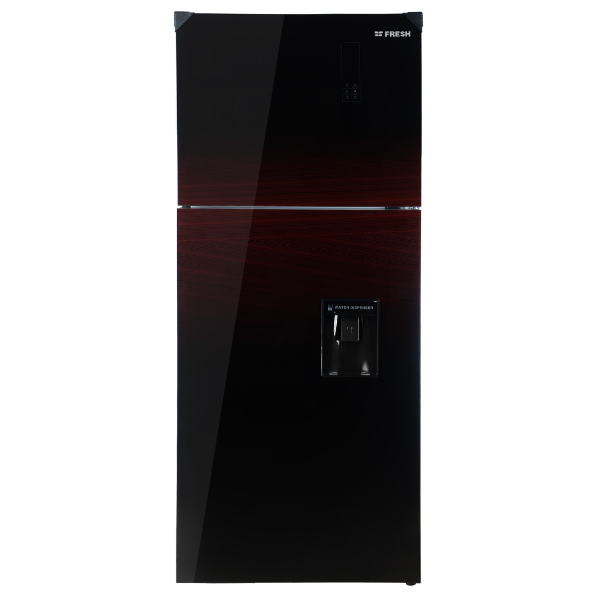 Fresh No-Frost Refrigerator, 404 Liters, Inverter, Dark Red- FNT-DR540YGDR