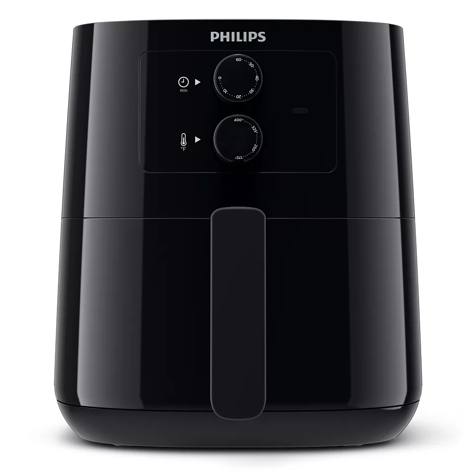 Philips 3000 Series Air Fryer, 4.1 Liters, Black - HD9200-91