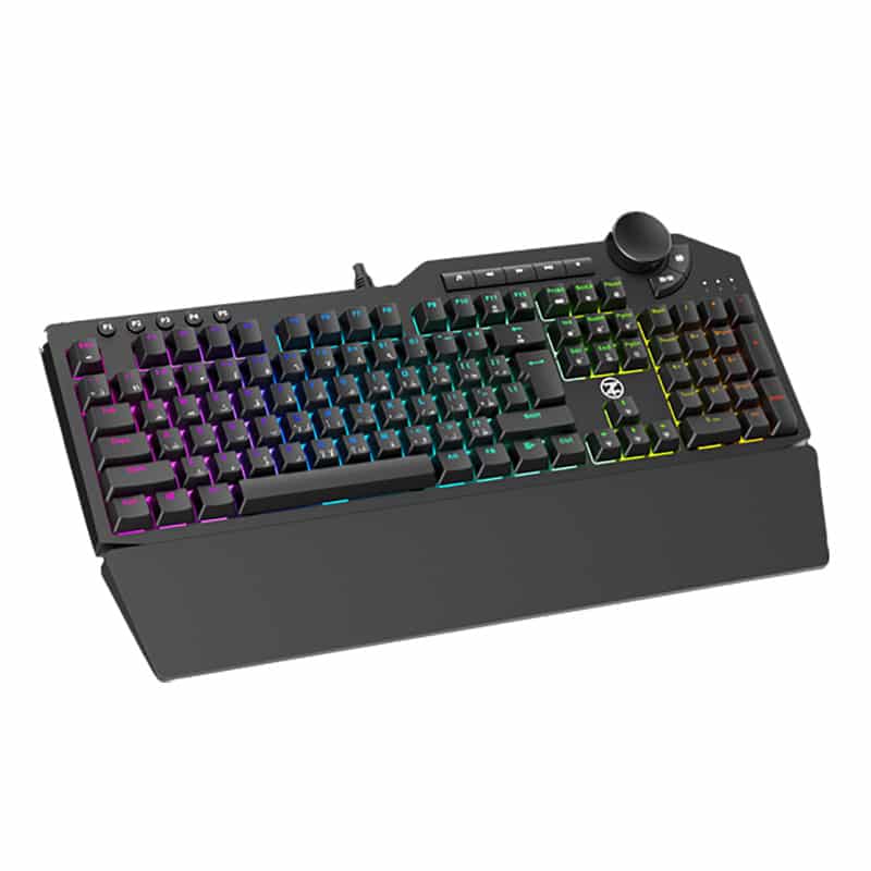 Techno Zone Wired Gaming Keyboard, Black - E32
