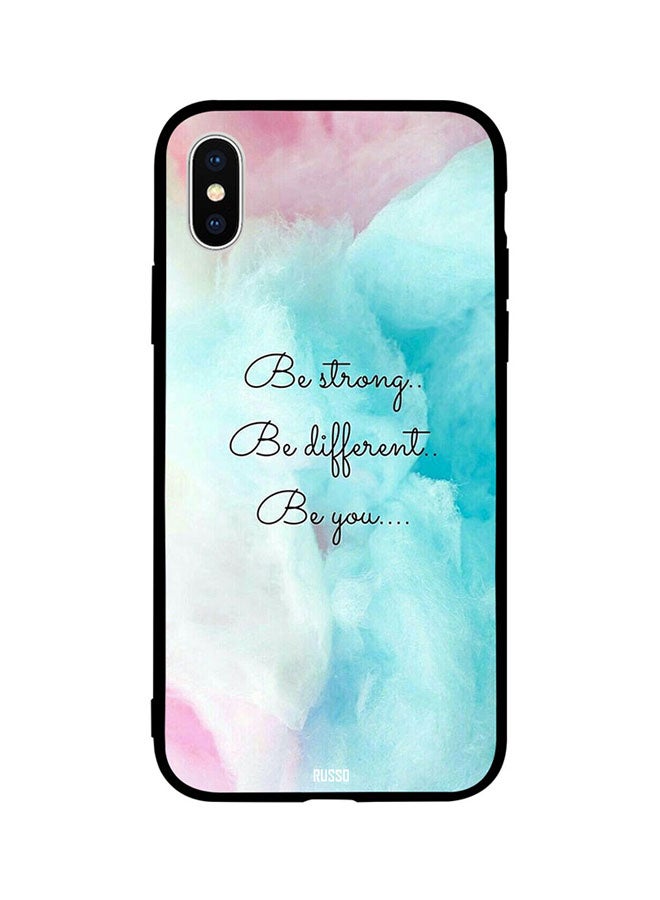 Be Strong Different Printed Back Cover for Apple iPhone XR