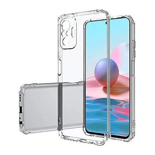 Stratg Gorilla Back Cover for Xiaomi Redmi Note 10 Pro and Note 10 Pro Max - Transparent