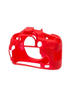 EasyCover Silicone Cover for Canon 70D - Red