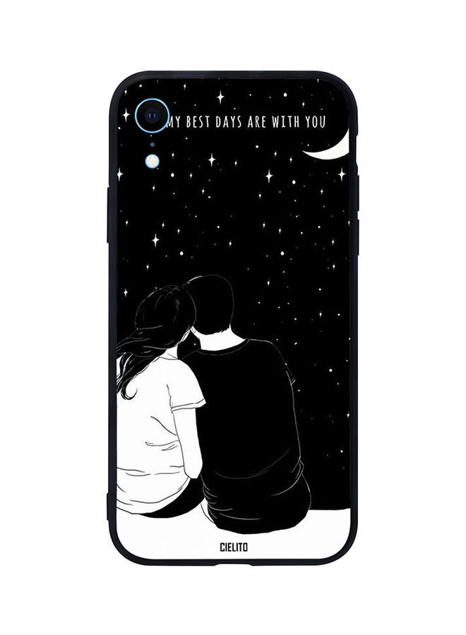 My Best Days Are With You Printed Back Cover for Apple iPhone XR