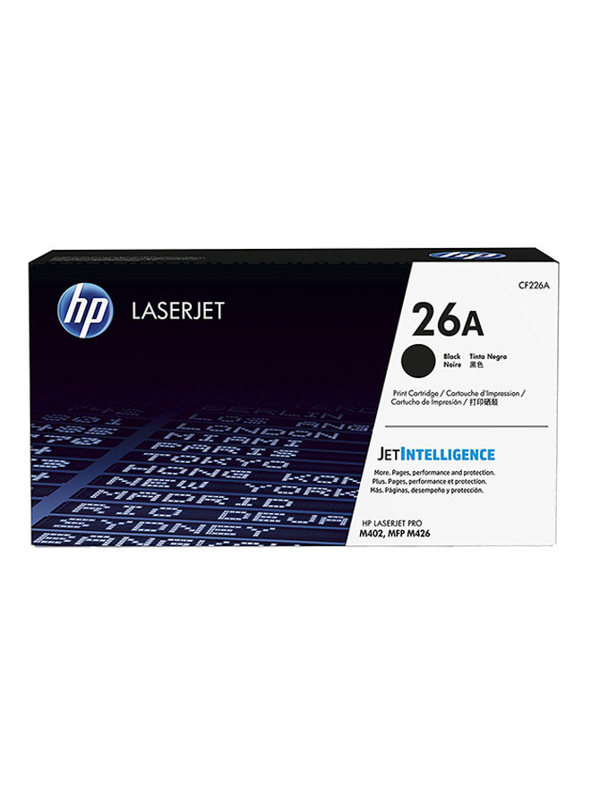 HP LasrJet Ink Cartridge, Black - CF226A