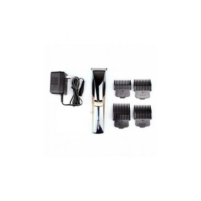 Kemei Electric Hair Clipper and Trimmer, Gold - KM-5018, with Gift Bag