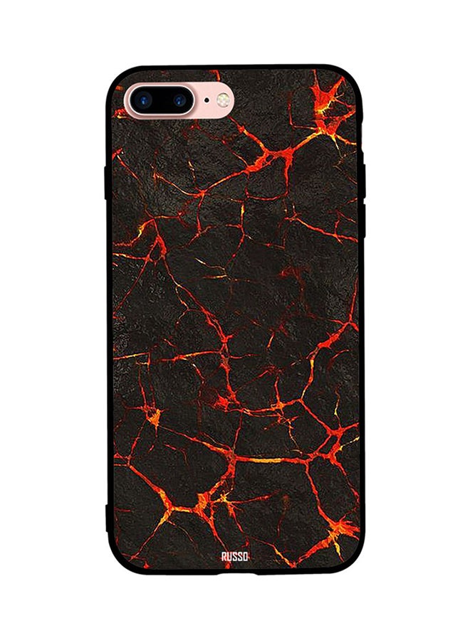 Lava Marble Pattern Printed Back Cover for Apple iPhone 8 Plus