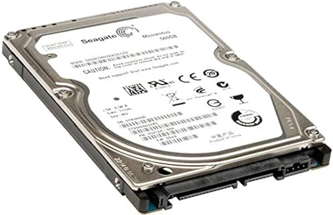 Seagate Internal HDD, 500GB - Silver