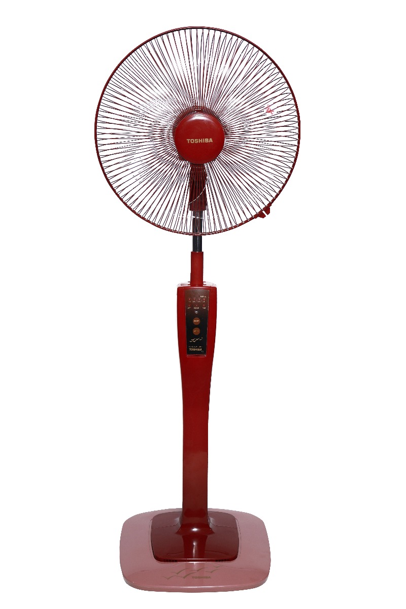 Toshiba Stand Fan With Remote Control, 16 Inch - EFS-75(PS)
