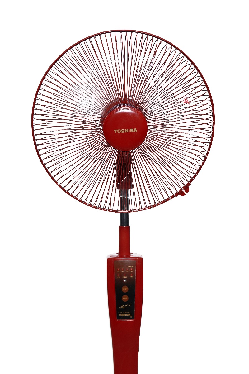 Toshiba Stand Fan With Remote Control, 16 Inch - EFS-75(PS)