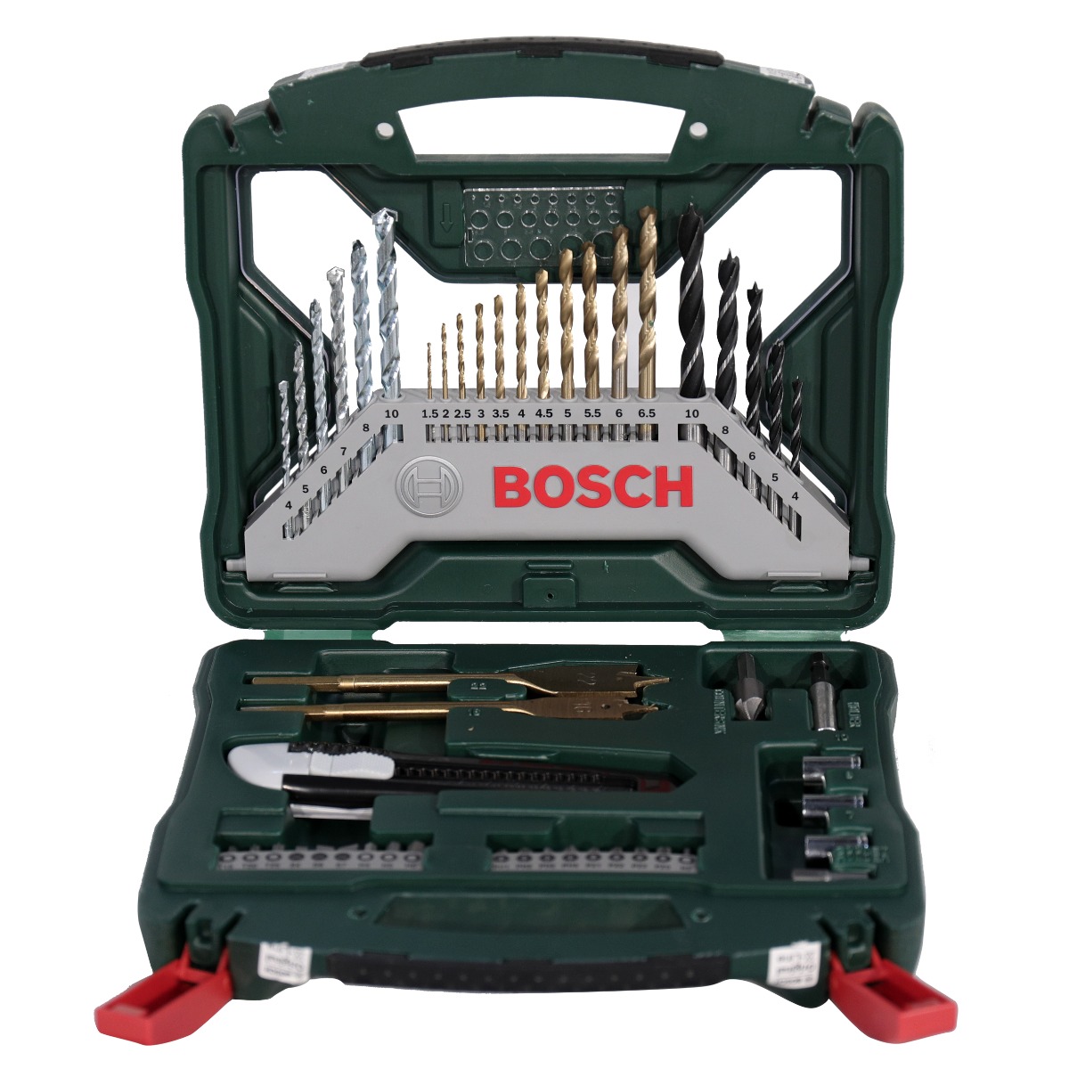 Bosch 50 piece drill bit set hotsell