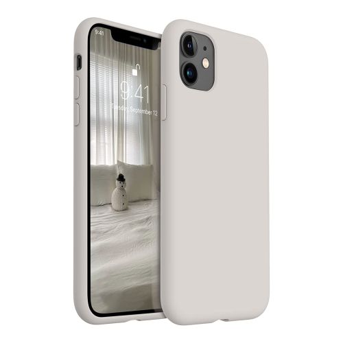 StraTG Silicon Back Cover for iPhone 11 Pro - Grey