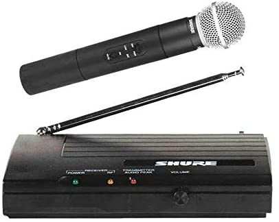 Shure Wireless Microphone, Black-  SH-200