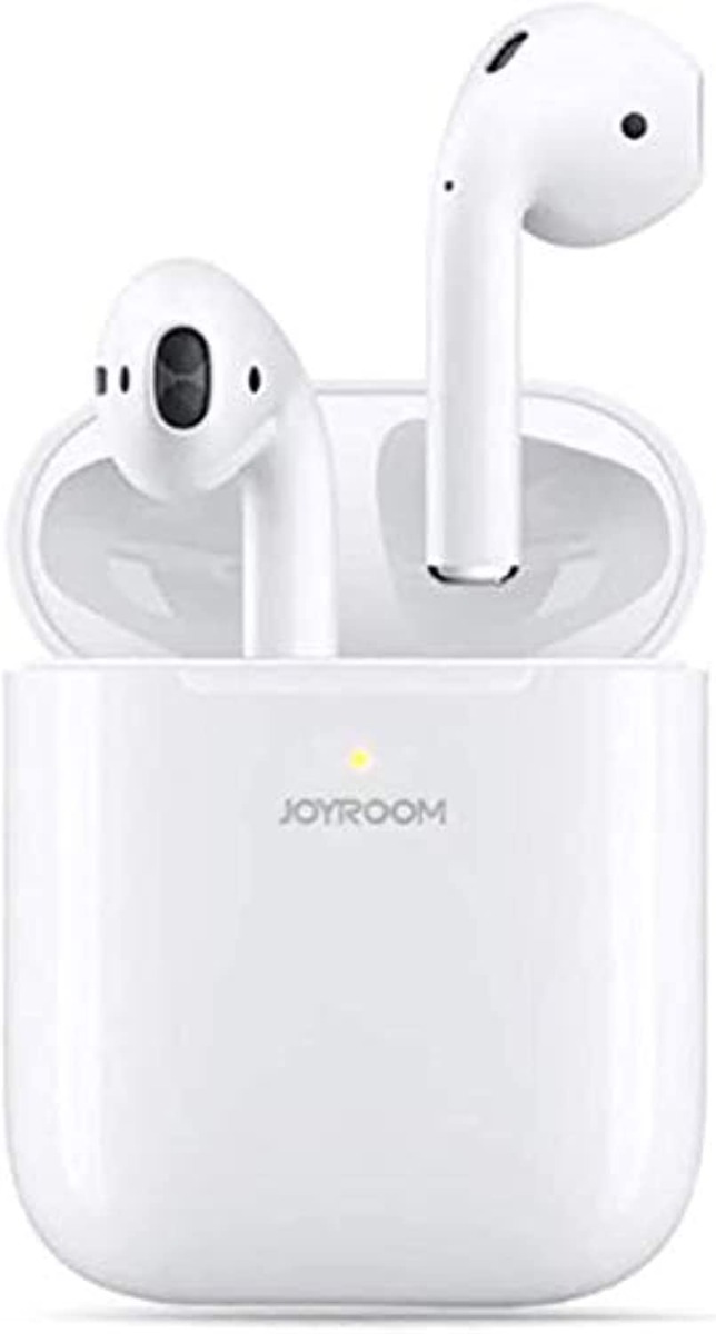 Joyroom Wireless In-Ear Earbuds with Built-in Microphone, White - JR-T03S