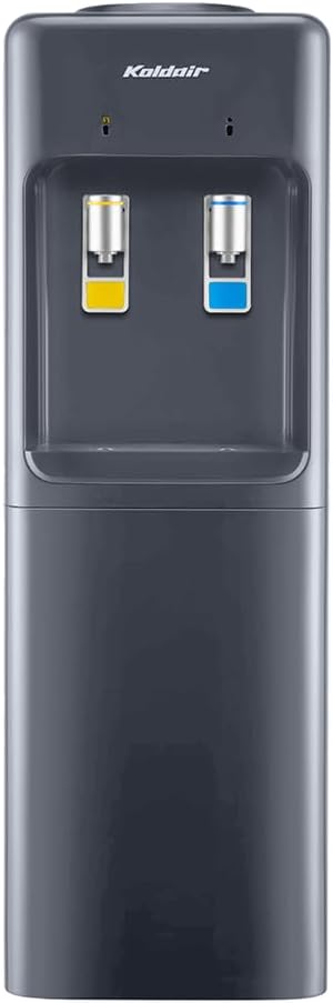 Koldair Hot and Cold Water Dispenser, 2 Taps, Dark Grey - KWD CB