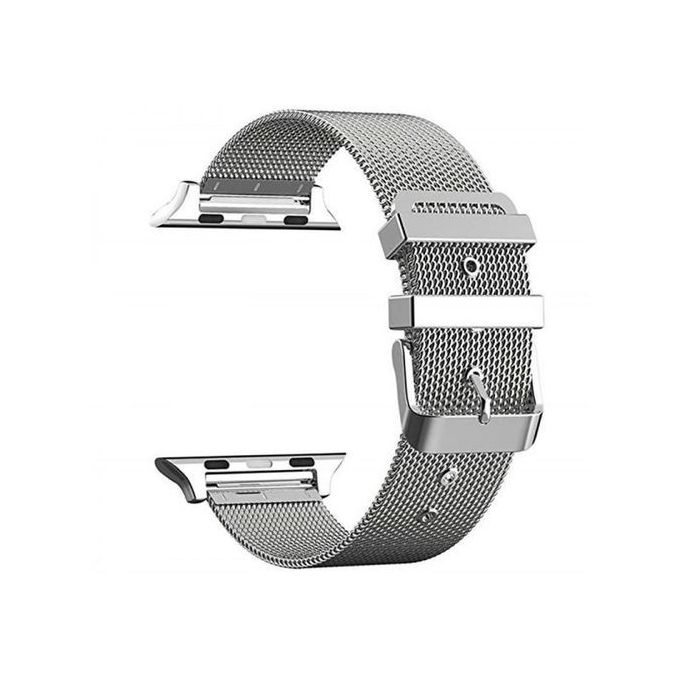 VPG Stainless Steel Strap for Apple Watch Series 6, 44mm - Silver