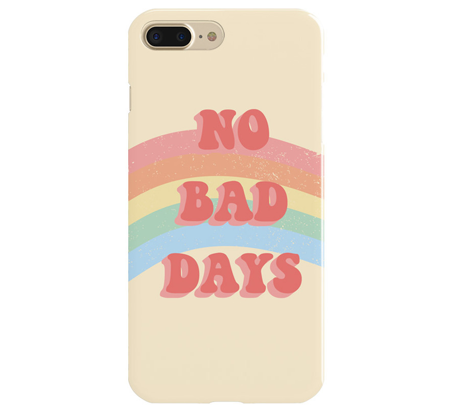 Covery No Bad Days Pattern Back Cover for Apple Iphone 8 Plus