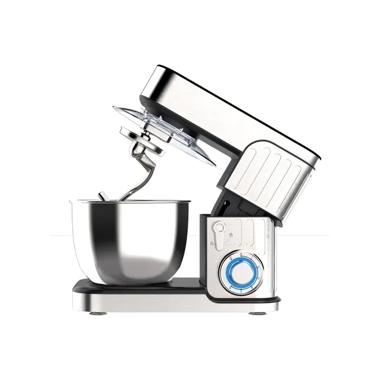 Black and White Kneading Machine with Attachments, 1300W, Silver - SC2171300