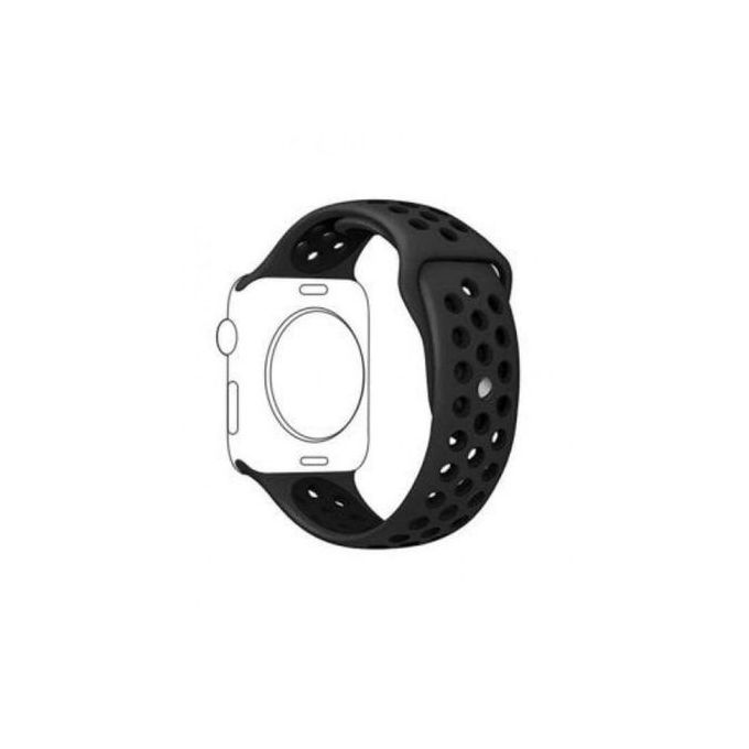 Strap For Apple Smart Watch Series 7, 45 Mm - Black