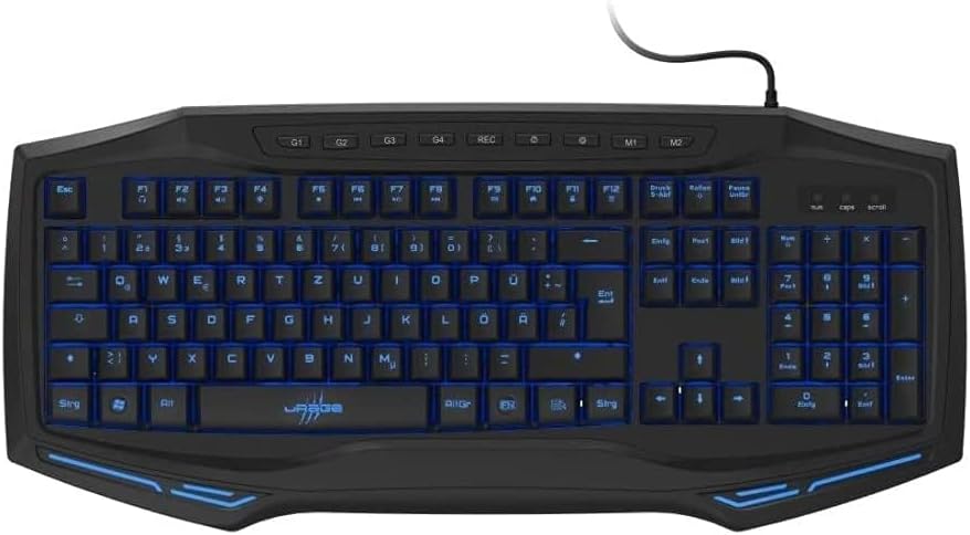 uRage Exodus 300 Wired Gaming Keyboard, Black - D3186040