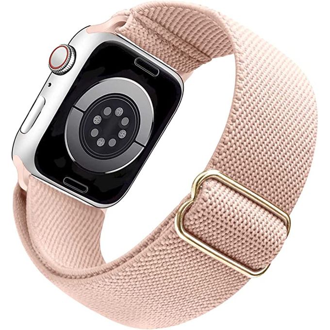 Nylon Replacement Strap for Apple Watch Series 8, 41mm - Pink