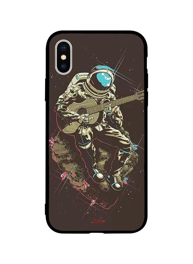 Space Guitar Printed Back Cover for Apple iPhone XS Max
