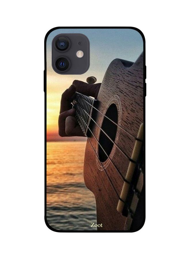 Guitar By The Sea Printed Back Cover for Apple iPhone 12 Mini