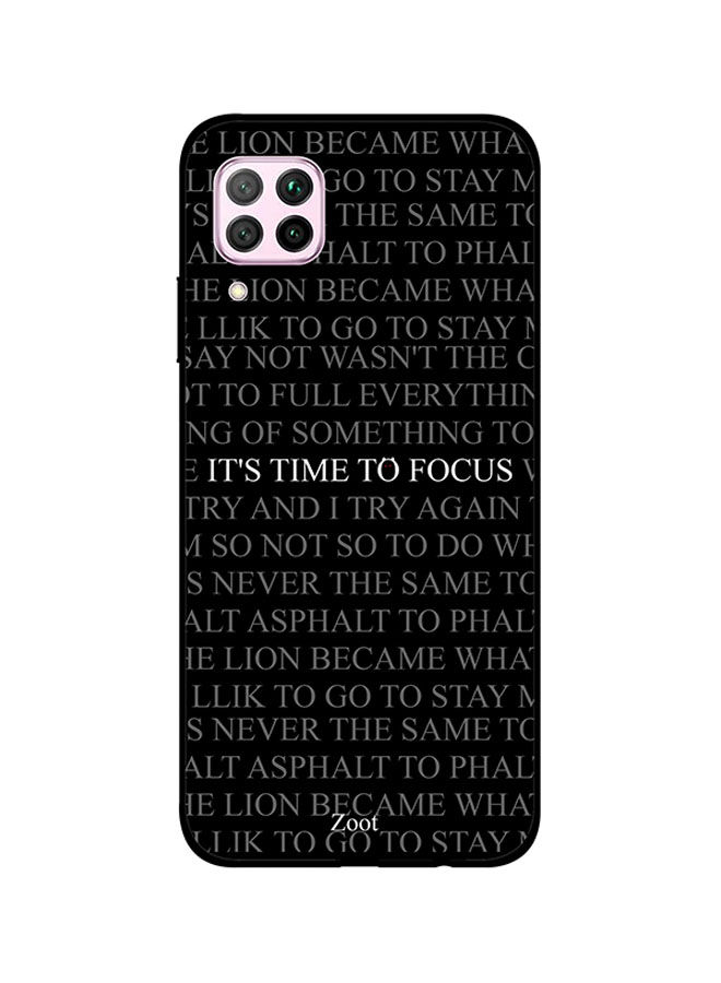 Zoot Time To Focus Printed Back Cover for Huawei Nova 7i