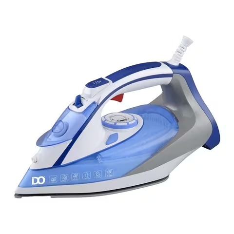 IDO Steam Iron, 260 ml, 2400W, Blue and Grey - SI2400-BGY