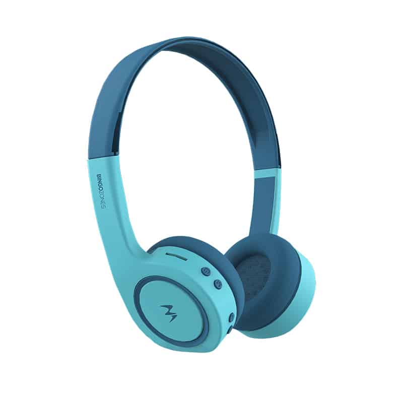 Bingozones B18 Wired and Wireless Headset - Blue