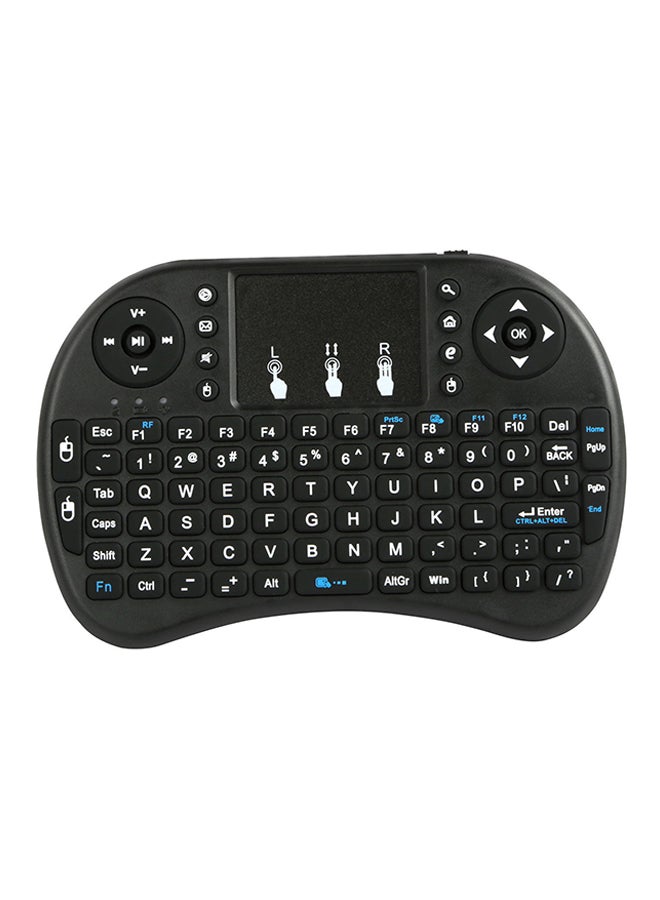 Air Fly Mouse Mini Wireless Keyboard, Black