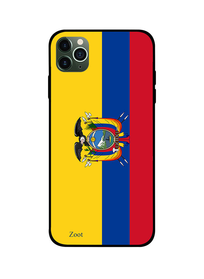 Ecuador Flag Printed Back Cover for Apple iPhone 11 Pro Max